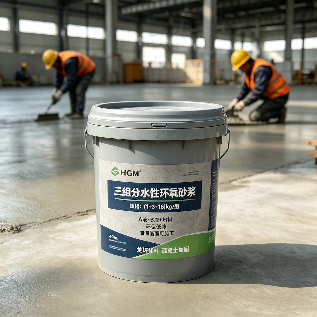 新河三组份水性环氧砂浆